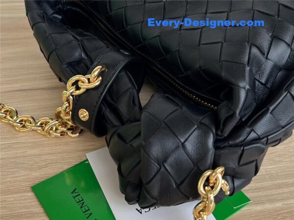 bottega veneta jodie with chain bag black - Image 2
