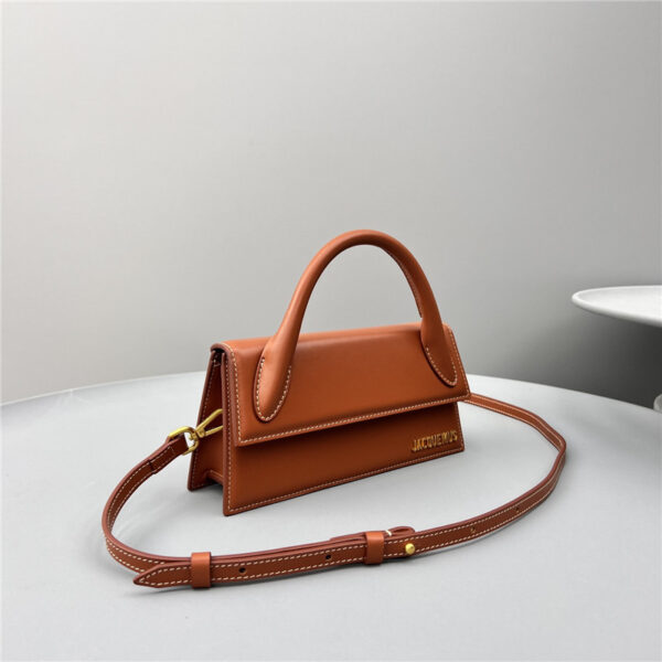 Jacquemus Le Chiquito Long Brown Bag - Image 3