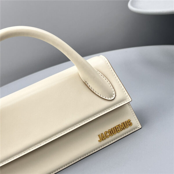 Jacquemus Le Chiquito Long Bag White - Image 6