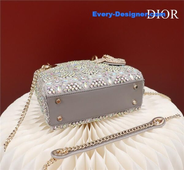 mini lady dior beaded bag - Image 5