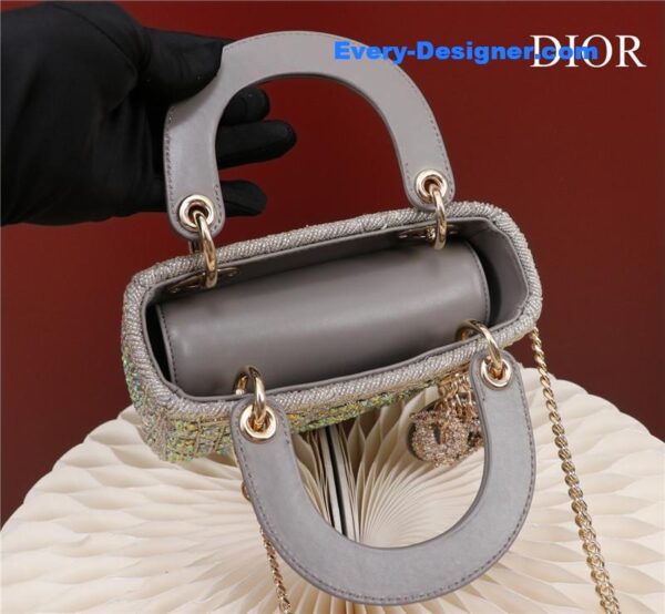 mini lady dior beaded bag - Image 6