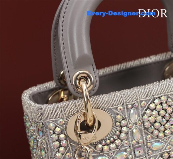 mini lady dior beaded bag - Image 9