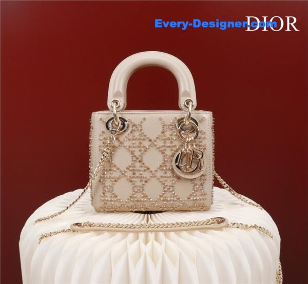 mini lady dior beaded bag - Image 2