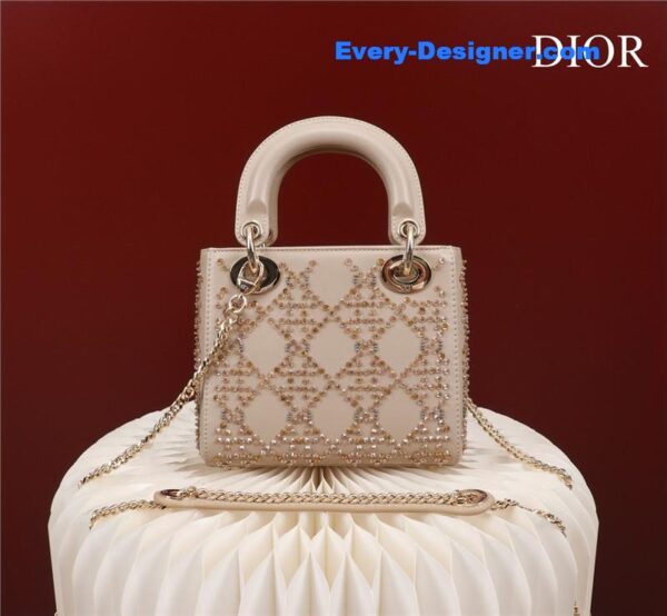 mini lady dior beaded bag - Image 4