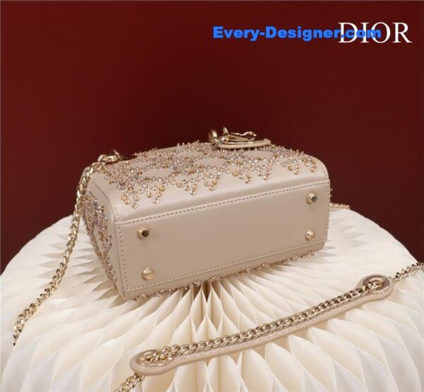 mini lady dior beaded bag - Image 5