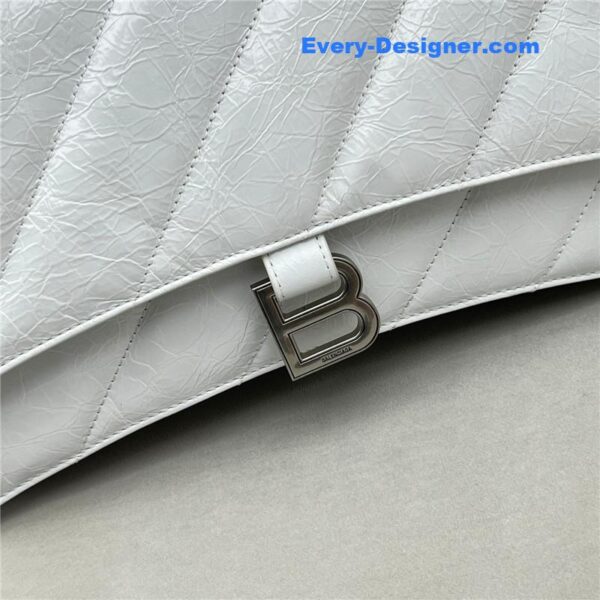 balenciaga crush bag white - Image 5