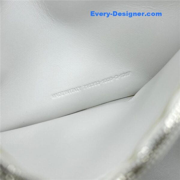 balenciaga crush bag white - Image 9