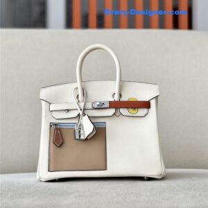 hermes birkin 25 swift leather bag