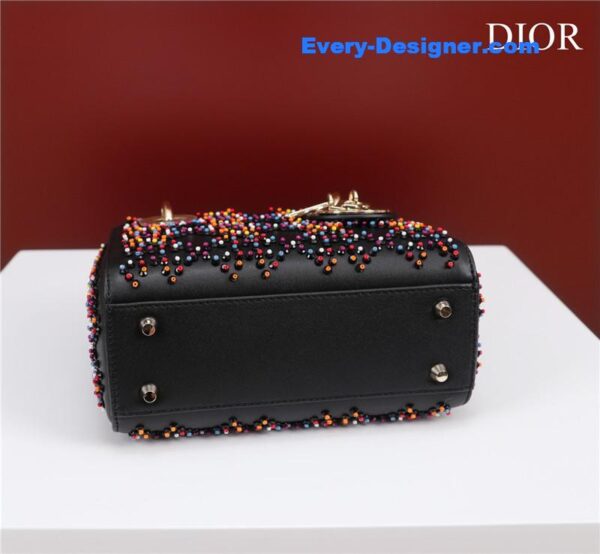 mini lady dior beaded bag - Image 5
