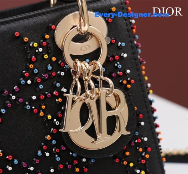mini lady dior beaded bag - Image 8