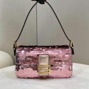 fendi sequin baguette bag