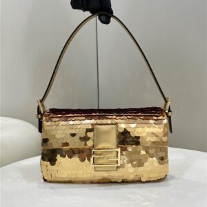 fendi sequin baguette bag
