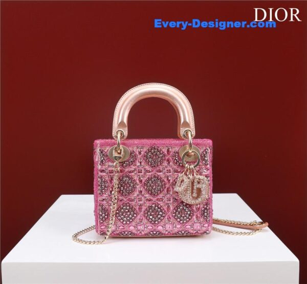 mini lady dior beaded bag - Image 2