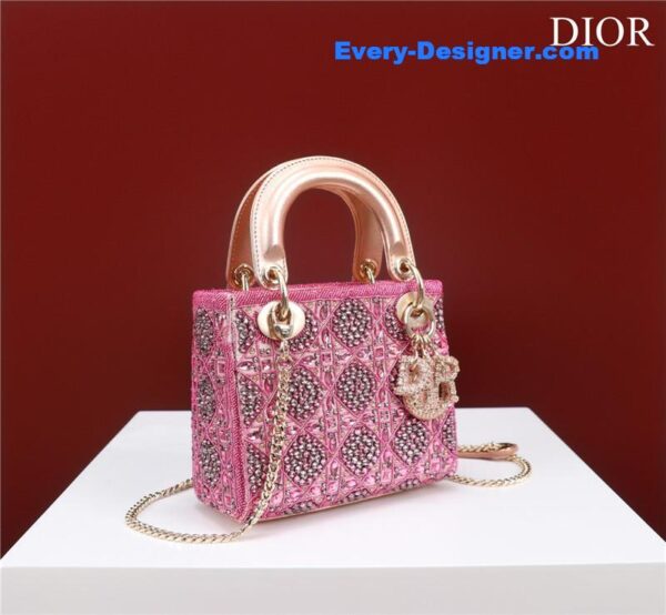 mini lady dior beaded bag - Image 4