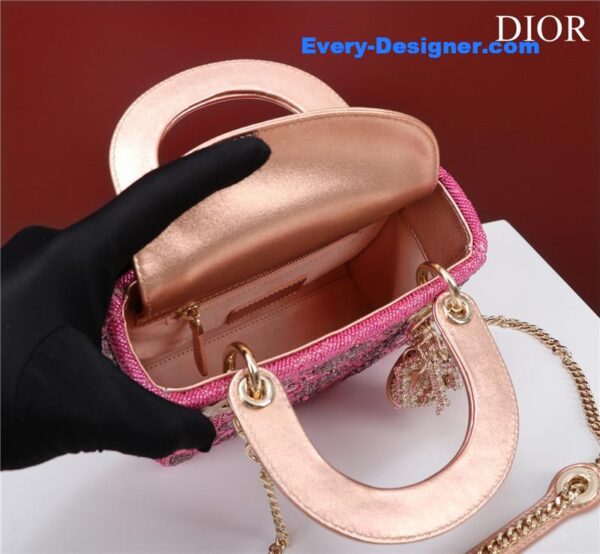 mini lady dior beaded bag - Image 7