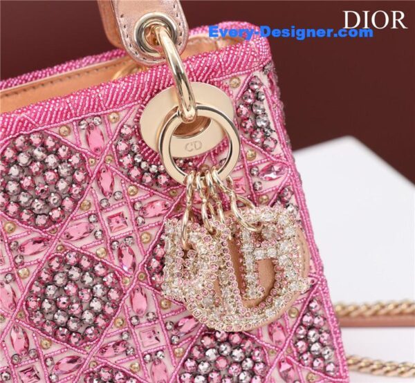 mini lady dior beaded bag - Image 8