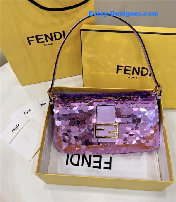 fendi sequin baguette bag - Image 3