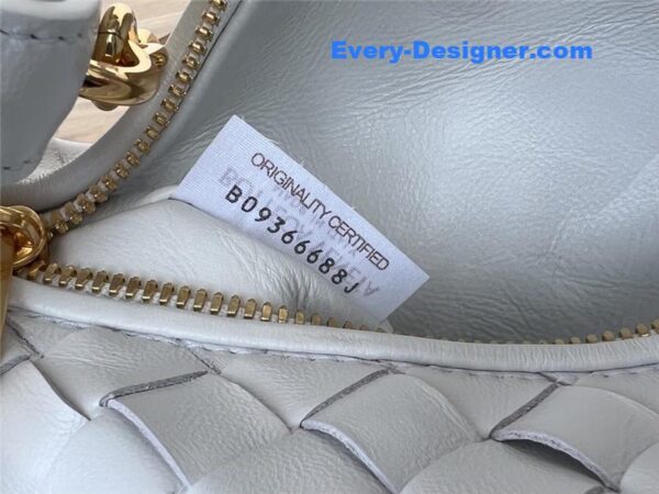 bottega veneta jodie with chain bag white - Image 2