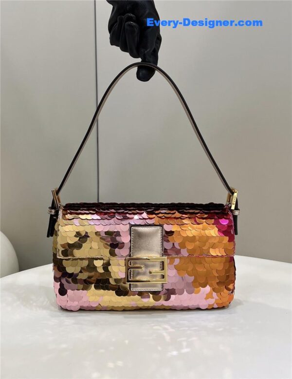 fendi sequin baguette bag - Image 4
