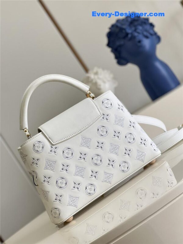louis vuitton lv capucines BB embroidery bag - Image 6
