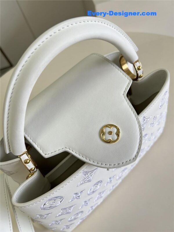 louis vuitton lv capucines BB embroidery bag - Image 7