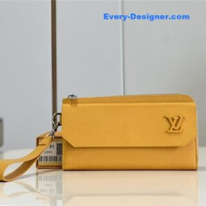 louis vuitton LV aerogram long wallet