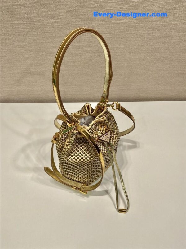 prada crystal bucket bag - Image 6