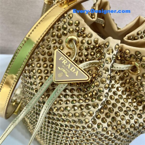 prada crystal bucket bag - Image 4