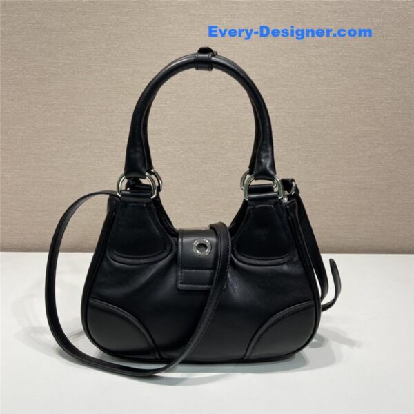 Prada Moon Re-Nylon and leather bag - Image 6