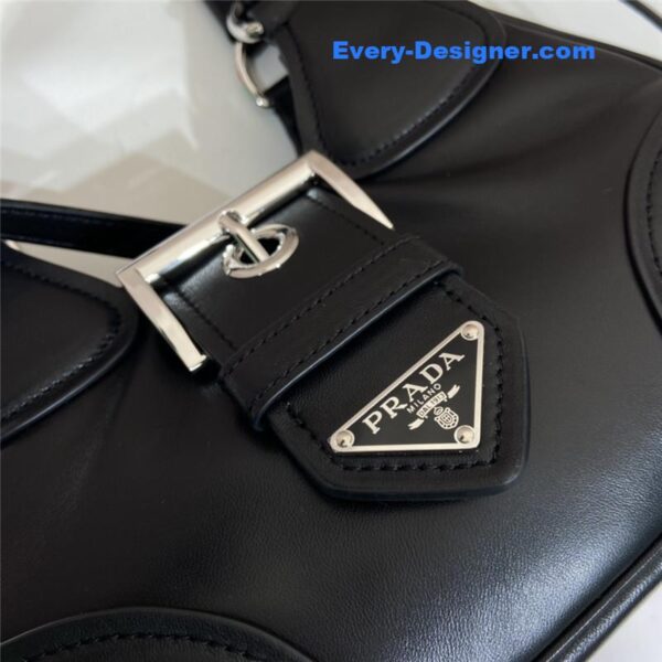 Prada Moon Re-Nylon and leather bag - Image 7