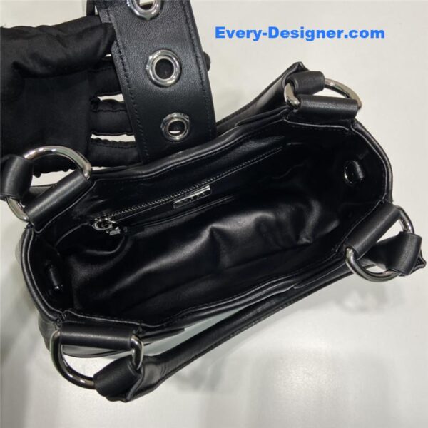 Prada Moon Re-Nylon and leather bag - Image 8