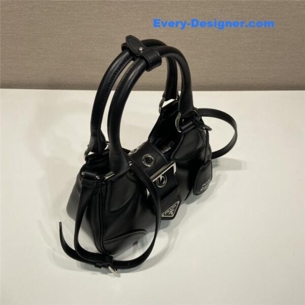 Prada Moon Re-Nylon and leather bag - Image 9