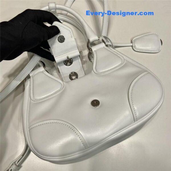 Prada Moon Re-Nylon and leather bag - Image 2