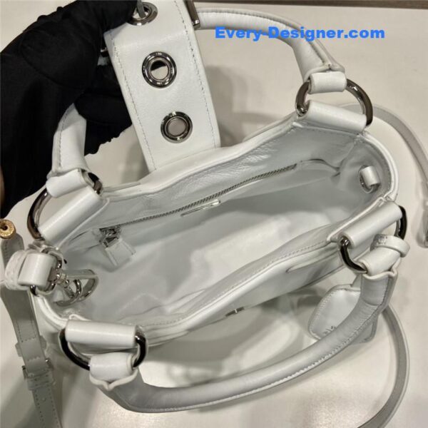 Prada Moon Re-Nylon and leather bag - Image 3