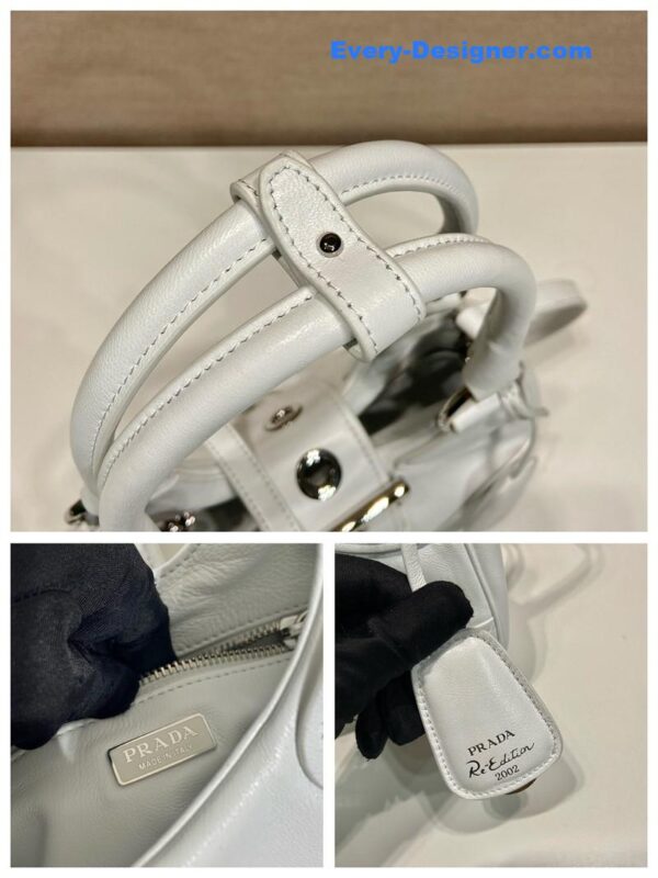 Prada Moon Re-Nylon and leather bag - Image 4