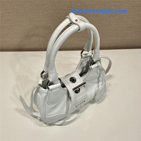 Prada Moon Re-Nylon and leather bag - Image 5