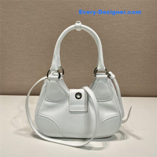 Prada Moon Re-Nylon and leather bag - Image 6