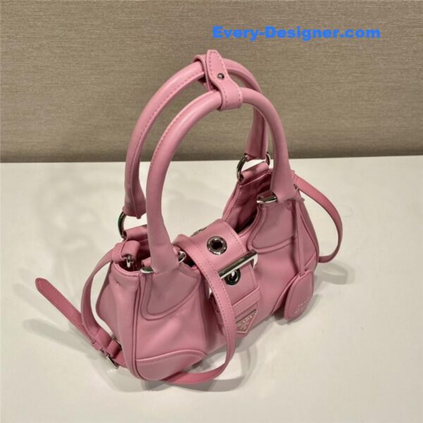 Prada Moon Re-Nylon and leather bag - Image 7