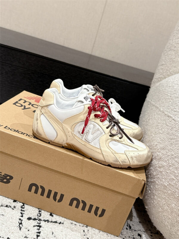 Miu Miu x New Balance 530 SL Leather Sneaker - Image 3