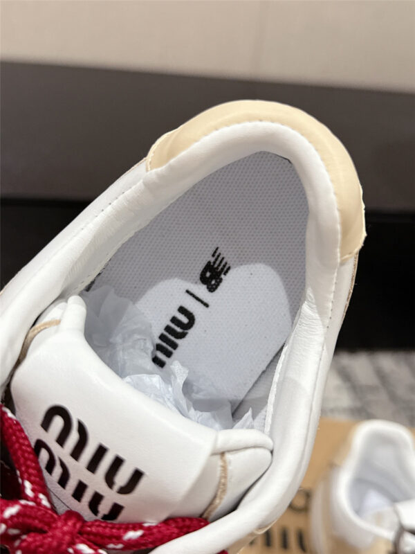 Miu Miu x New Balance 530 SL Leather Sneaker - Image 4