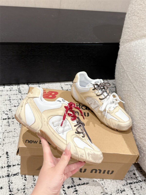 Miu Miu x New Balance 530 SL Leather Sneaker - Image 2