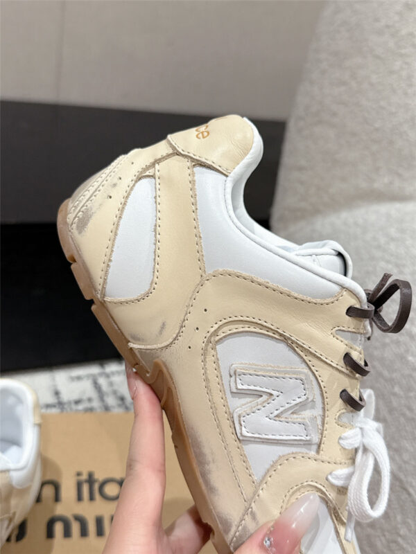 Miu Miu x New Balance 530 SL Leather Sneaker - Image 6