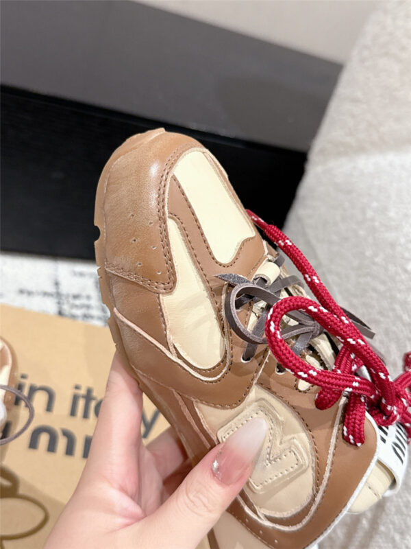 Miu Miu x New Balance Brown Mules - Image 3