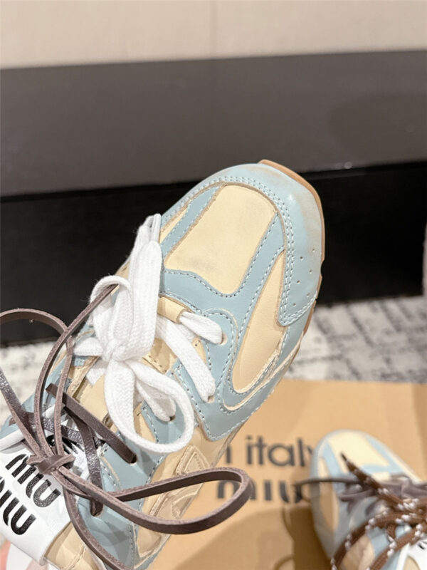 Miu Miu x New Balance Mules in Blue - Image 3