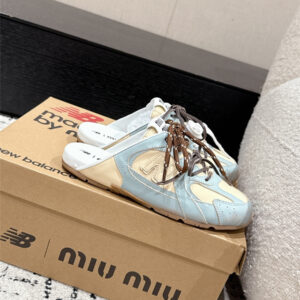 Miu Miu x New Balance Mules in Blue