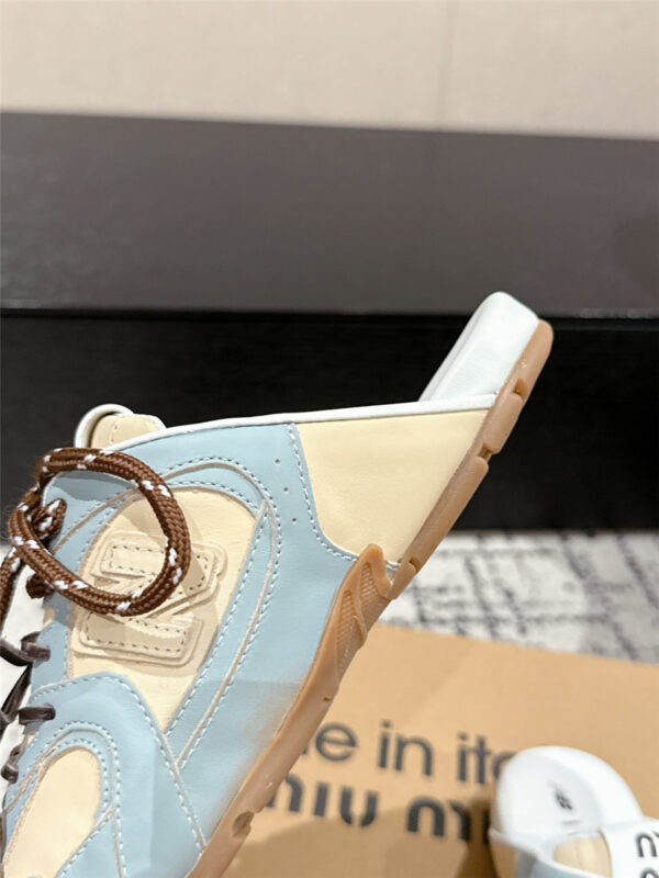 Miu Miu x New Balance Mules in Blue - Image 7
