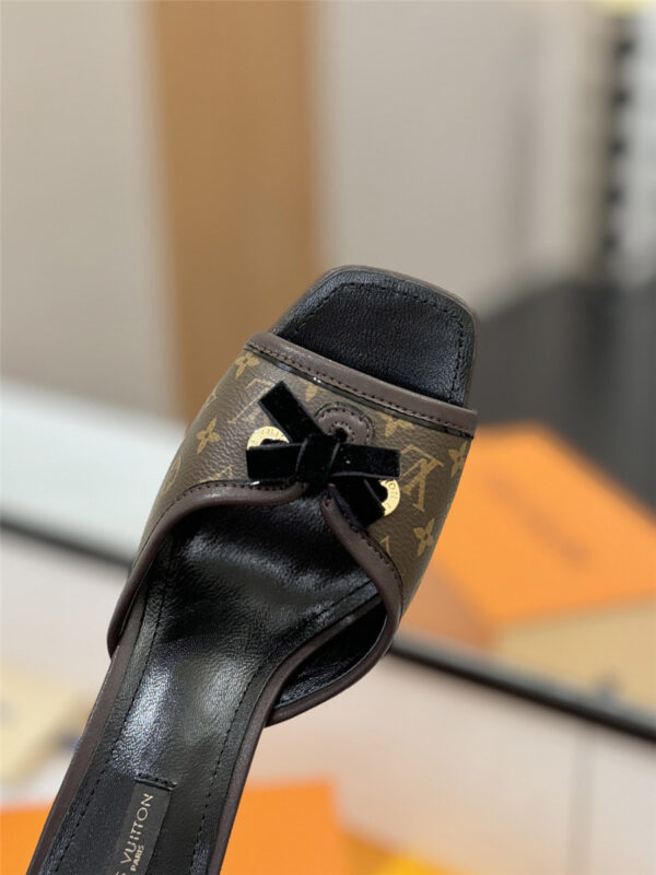 Louis Vuitton Monogram Flower Slide Mules - Image 2