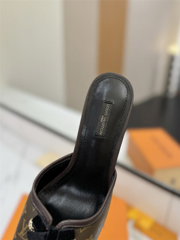 Louis Vuitton Monogram Flower Slide Mules - Image 3