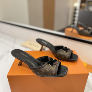 Louis Vuitton Monogram Flower Slide Mules