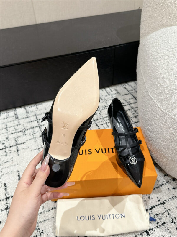 Louis Vuitton 6AM Pointed Toe Heels - Image 4